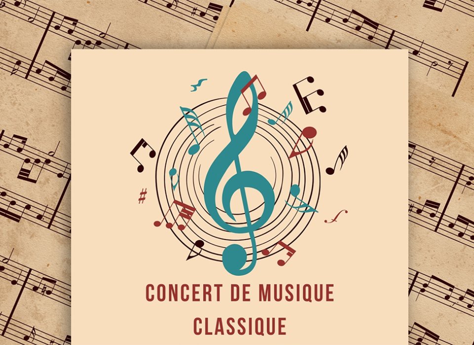 Concert de musique classique à Arras affiche du concert de musique classique du 27 mai à Arras