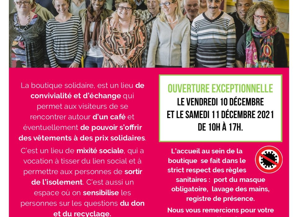 Tract invitant aux portes ouvertes à Marquion