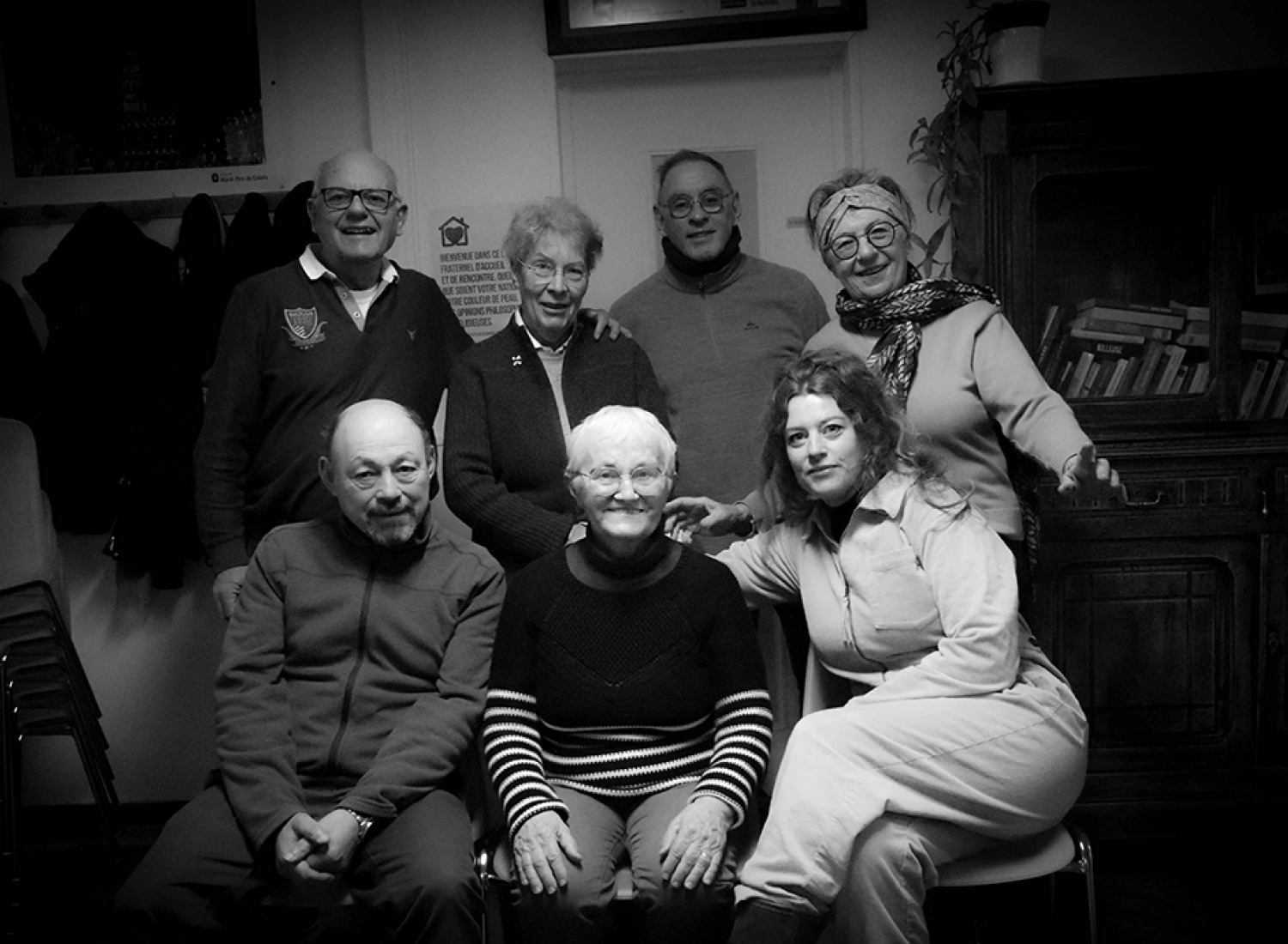 Photo de la troupe théâtre des bénévoles d'Arras